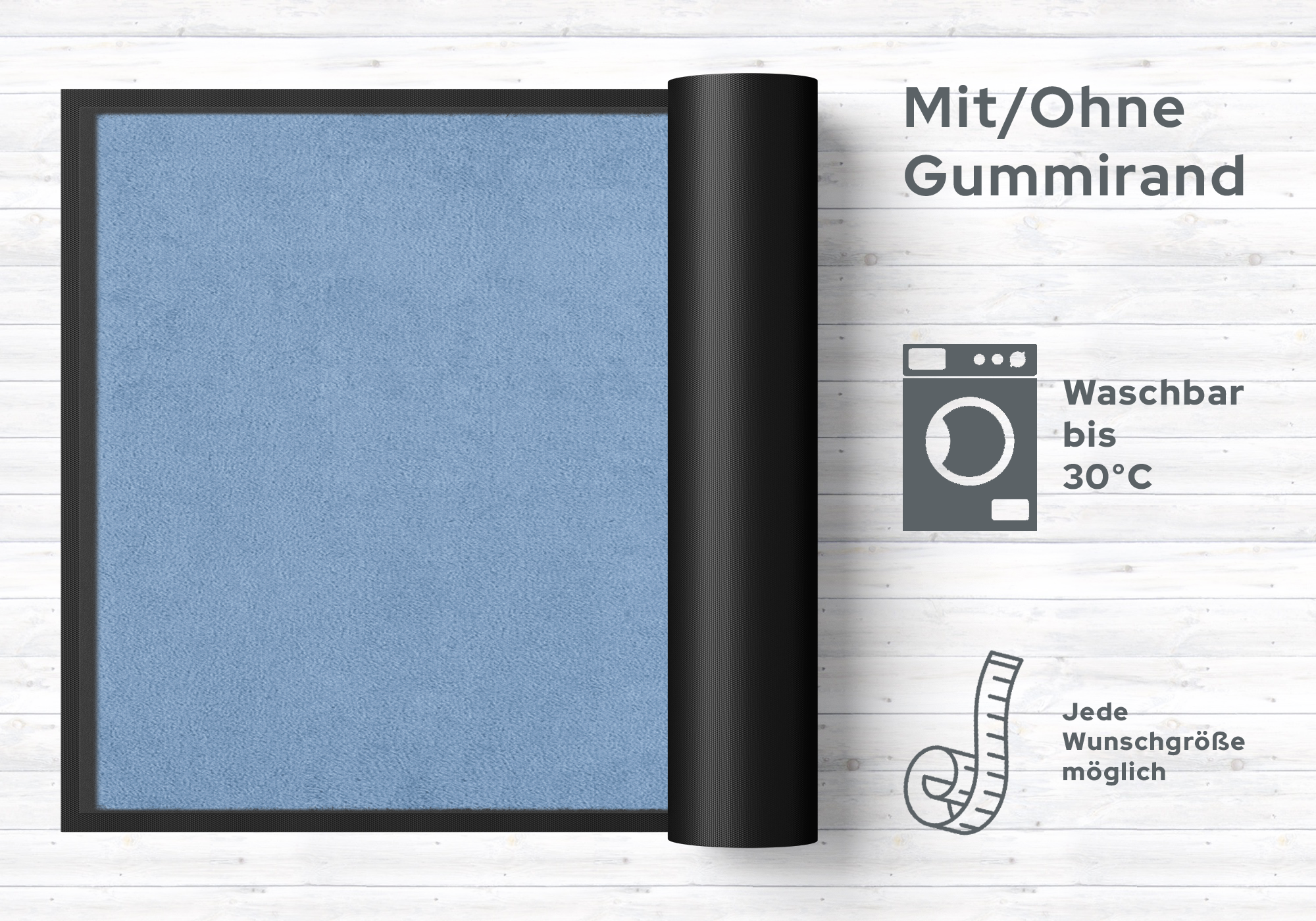 Fußmatte Neutral Farbe 059