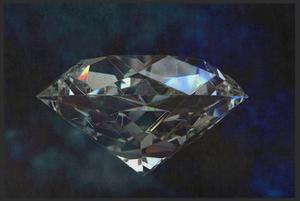 Bild in Slideshow öffnen, Fussmatte Diamant 10393
