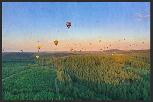 Bild in Slideshow öffnen, Fussmatte Heißluftballon 10400
