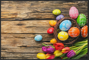 Bild in Slideshow öffnen, Fussmatte Ostern 10441
