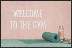 Fussmatte Welcome to the gym 10517