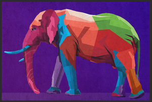 Bild in Slideshow öffnen, Fussmatte Elefant 10553

