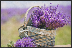 Bild in Slideshow öffnen, Fussmatte Lavendel 10841
