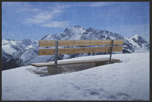Bild in Slideshow öffnen, Fussmatte Berge 10848
