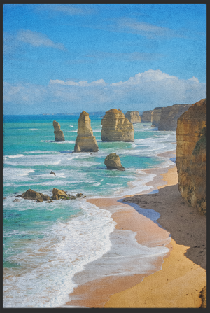 Bild in Slideshow öffnen, Fussmatte Australien 10895
