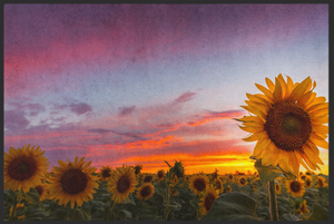 Bild in Slideshow öffnen, Fussmatte Sonnenblume 10908
