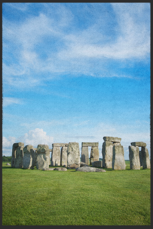 Bild in Slideshow öffnen, Fussmatte Stonehenge 11094
