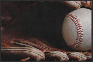 Bild in Slideshow öffnen, Fussmatte Baseball 4543-Matten-Welt
