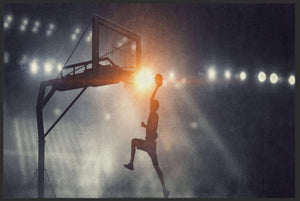 Bild in Slideshow öffnen, Fussmatte Basketball 4599-Matten-Welt
