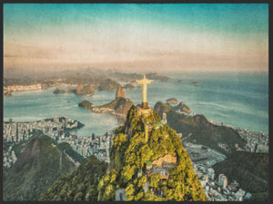 Bild in Slideshow öffnen, Fussmatte Brasilien 4925-Matten-Welt
