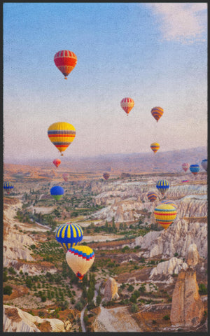 Bild in Slideshow öffnen, Fussmatte Heißluftballon 7124-Matten-Welt
