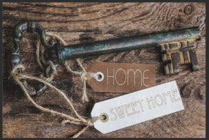 Bild in Slideshow öffnen, Fussmatte Home sweet Home Schlüssel 4772-Matten-Welt
