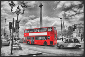 Bild in Slideshow öffnen, Fussmatte London Bus 4318-Matten-Welt
