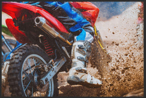 Bild in Slideshow öffnen, Fussmatte Motocross 6092-Matten-Welt
