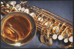 Bild in Slideshow öffnen, Fussmatte Saxophone 6186-Matten-Welt
