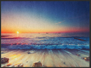Bild in Slideshow öffnen, Fussmatte Sonnenuntergang 4896-Matten-Welt

