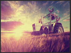 Fussmatte Traktor 4921-Matten-Welt