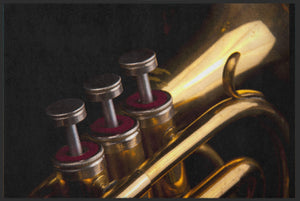 Bild in Slideshow öffnen, Fussmatte Trompete 6131-Matten-Welt
