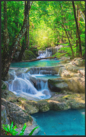 Bild in Slideshow öffnen, Fussmatte Wasserfall 7165-Matten-Welt
