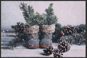 Bild in Slideshow öffnen, Fussmatte Weihnachten 4558-Matten-Welt
