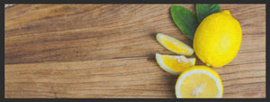 Bild in Slideshow öffnen, Küchenteppich Zitrone 4420-Matten-Welt
